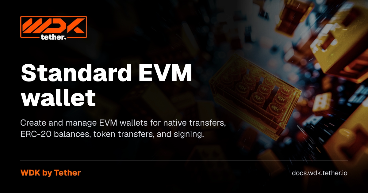 Wallet EVM Overview | WDK
