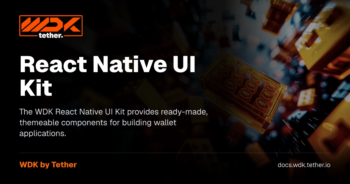 React Native UI Kit | WDK